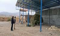 بازدید از هانگار کشاورزی در شهر پیش‌قلعه جهت صدور مجوز 